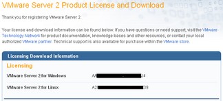 vmawre license