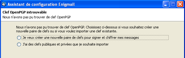 clef OpenPGP